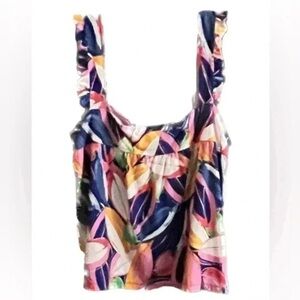Crown & Ivy Multicolor Sleeveless Top size XXL